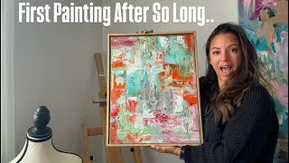 Abstract Acrylics/On Canvas