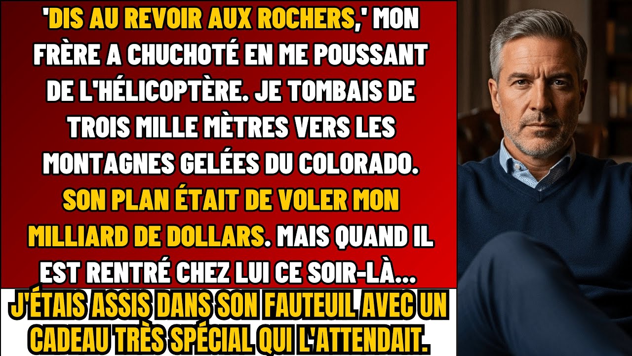 Mon Frère M’A Jeté D’Un Hélicoptère Pour Voler $1 MILLIARD. Plus Tard, Il M’A Vu Au Bureau Avec Un…