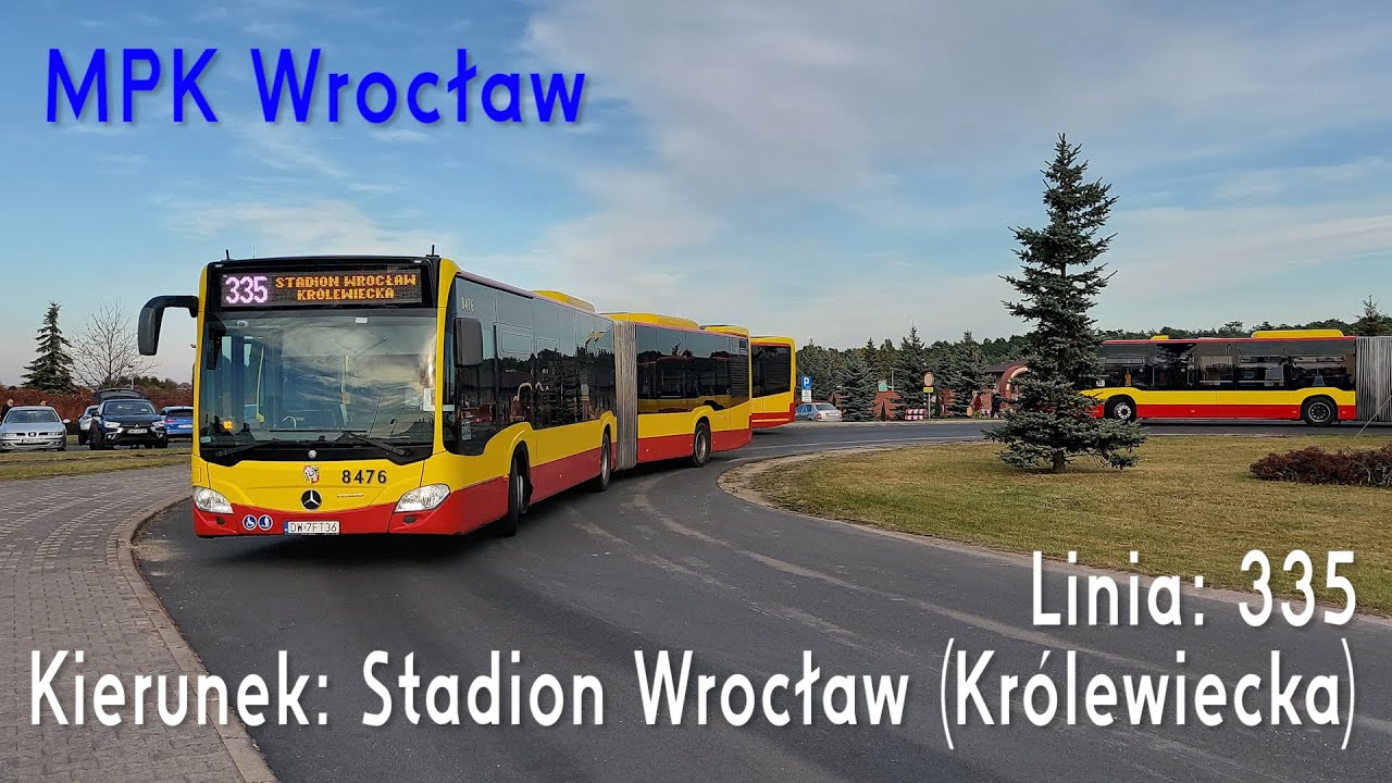 [🇵🇱PL] TIMELAPSE: MPK Wrocław - Linia: [🚍335]