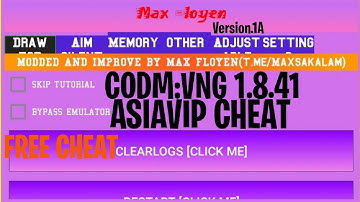FREE CODM:VNG | MOD MENU 1.8.41.VIP CHEAT(OUTDATED)