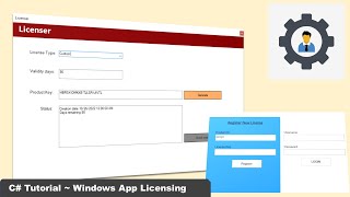 C# Windows App Licenser using a Private Key + Premium App Login Demo screenshot 4