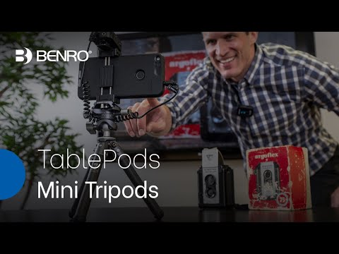 Benro TablePod Kits | Versatile, Pocket-Sized Carbon Fiber Tabletop Tripods