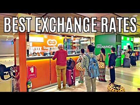 ✅ BANGKOK Suvarnabhumi AIRPORT Best MONEY CHANGERS With Exact Location And Rate Comparison