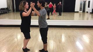 Beginner Salsa -Backspot Turn, Pass The Book, Drape