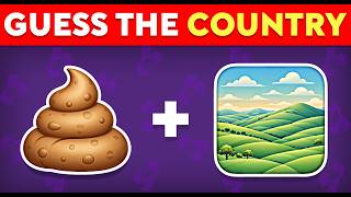 🌎 Guess the COUNTRY by Emoji 🚩 60 Countries Emoji Puzzles