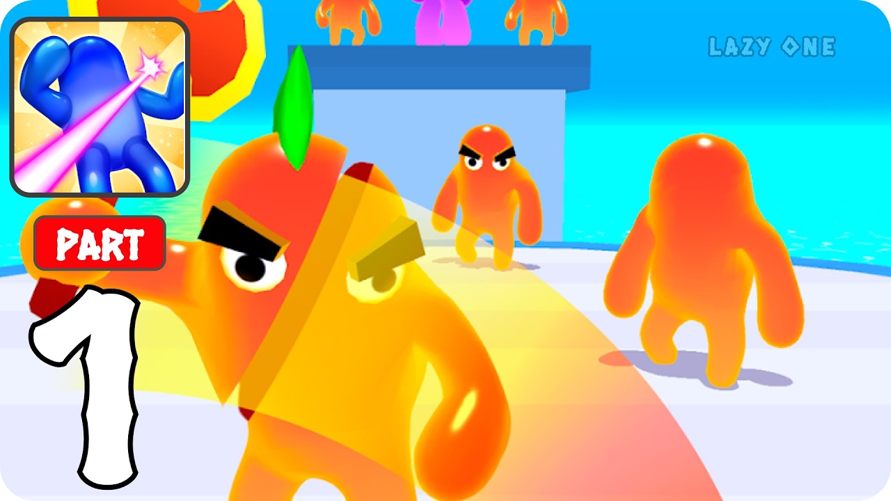 Blob Shooter 3D — Assassin Hit - Relaxing Gameplay #1