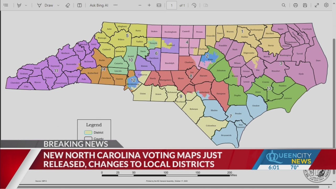 Proposed NC congressional district maps released, here’s what they mean