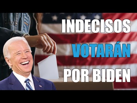 🚨 ¡INDECISOS VOTARÁN POR BIDEN tras este mensaje!