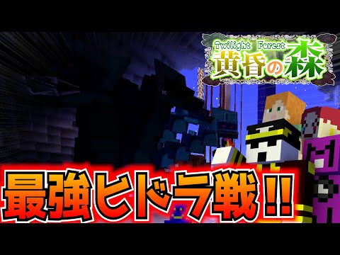 【マインクラフト】めちゃ強いと噂のヒドラとバチバチに戦っていく‼【Twilight Forest/黄昏の森】その8