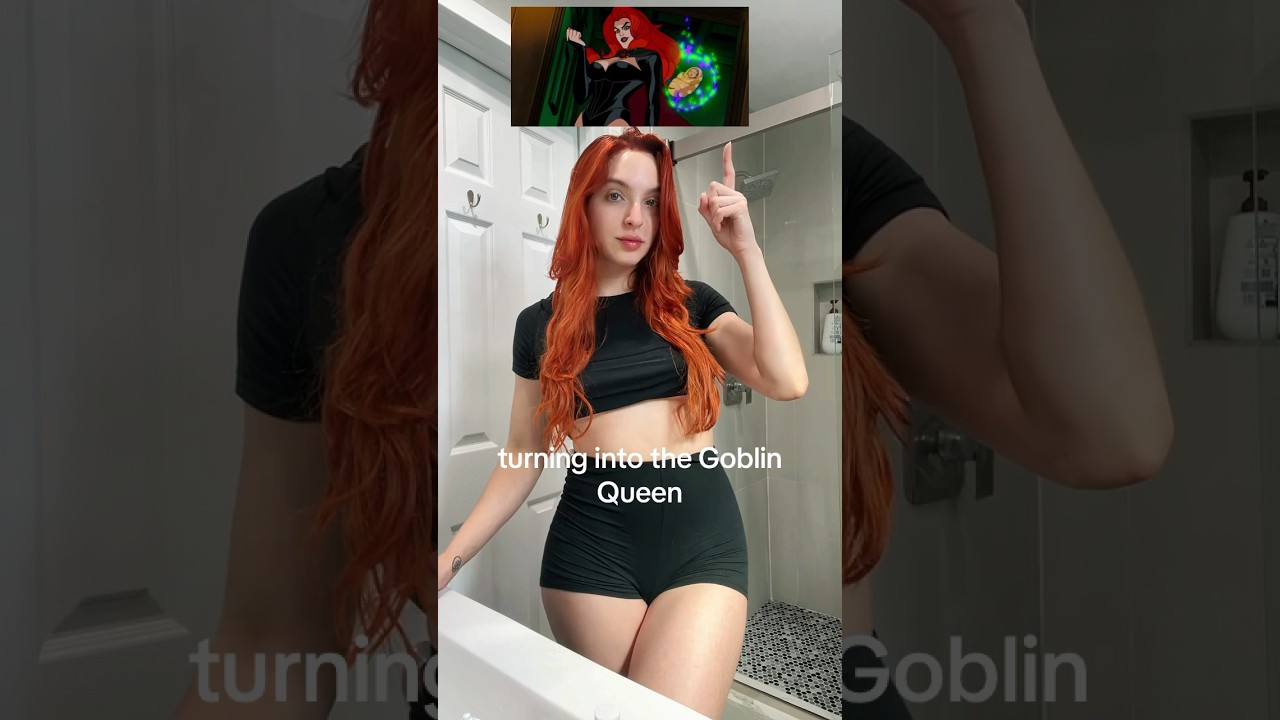 turning into the GOBLIN QUEEN aka Madelyne Pryor from X-Men!