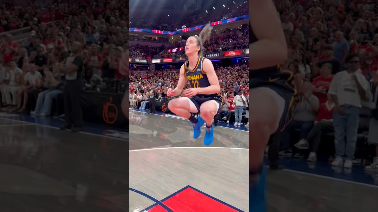 Caitlin Clark pregame ritual 👀