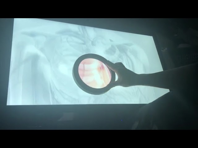 人体解构 物体感应桌