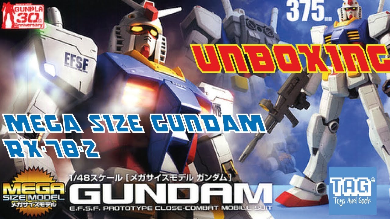 Bandai MEGA Size Model RX-78-2 GUNDAM | PlazaJapan