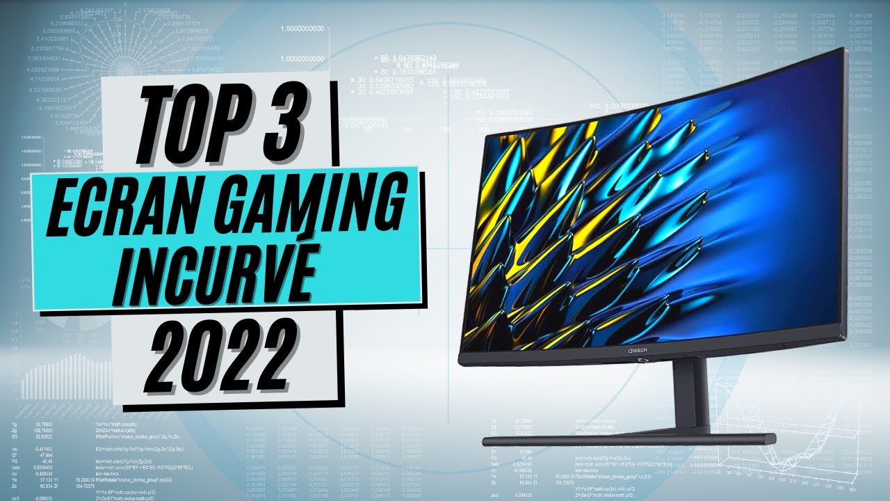 TOP 3 : Meilleur Ecran Incurvé Gaming 2022 