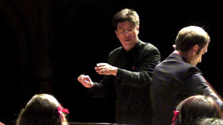 Bach Double concerto mvt 1 with Nicholas DiEugenio...