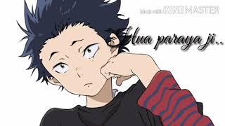 | Swarne lage song | 😊| koi no katachi/A silent voice|😊
