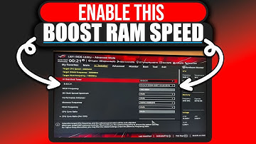 Enable XMP  EXPO to Unlock Full RAM Speed (Fix 2133MHz to 3200MHz)