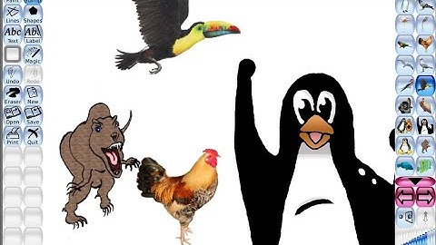 How to use Tux Paint part-1