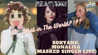 REACTION! SoHyang, MonaLisa #SoHyang #KingOfMaskedSinger #KoreanSingers #ALittleMoreOfLisa