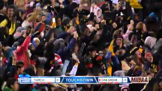 Oak Grove's Cameron Myers TD catch vs. Tupelo
