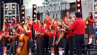 Rondalla Ébechi de Musica Dinamica Instituto "Guadalajara" En Disney California Adventure, 07/07/14