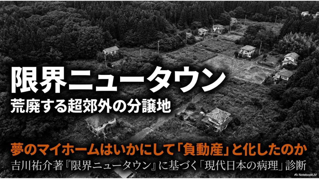インフラ崩壊で負動産と化す限界ニュータウン