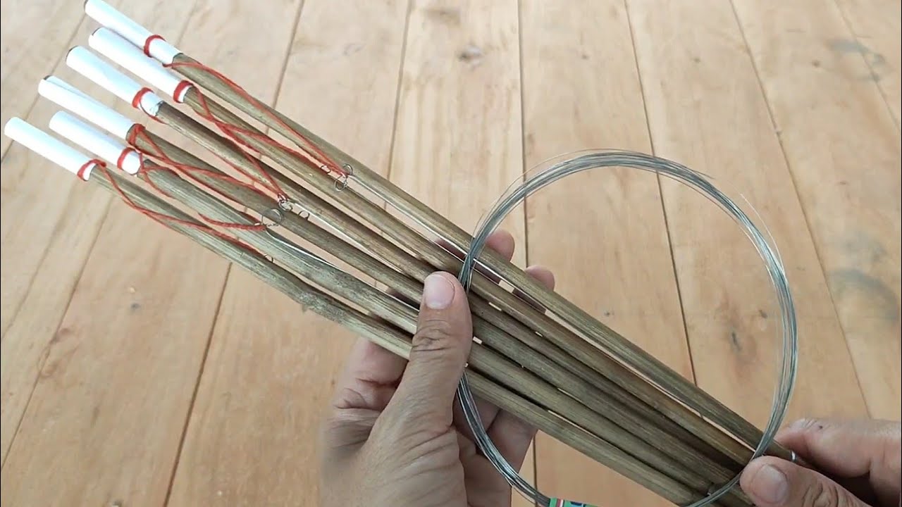 เทคนิคการทำบ่วงดักหนูยังไงให้ไม่ขาด!!!และวิธีการเก็บสายไม่ให้พันกัน!!!