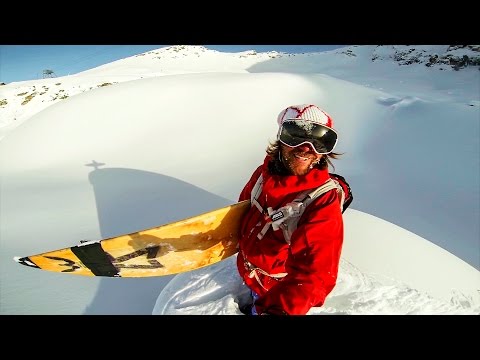 GoPro: Pro Skier Surfs Powder in Austria