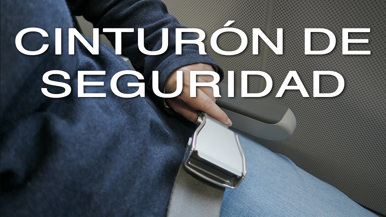 Como Abrocharse El Cinturon De Seguridad En Un Avion Youtube
