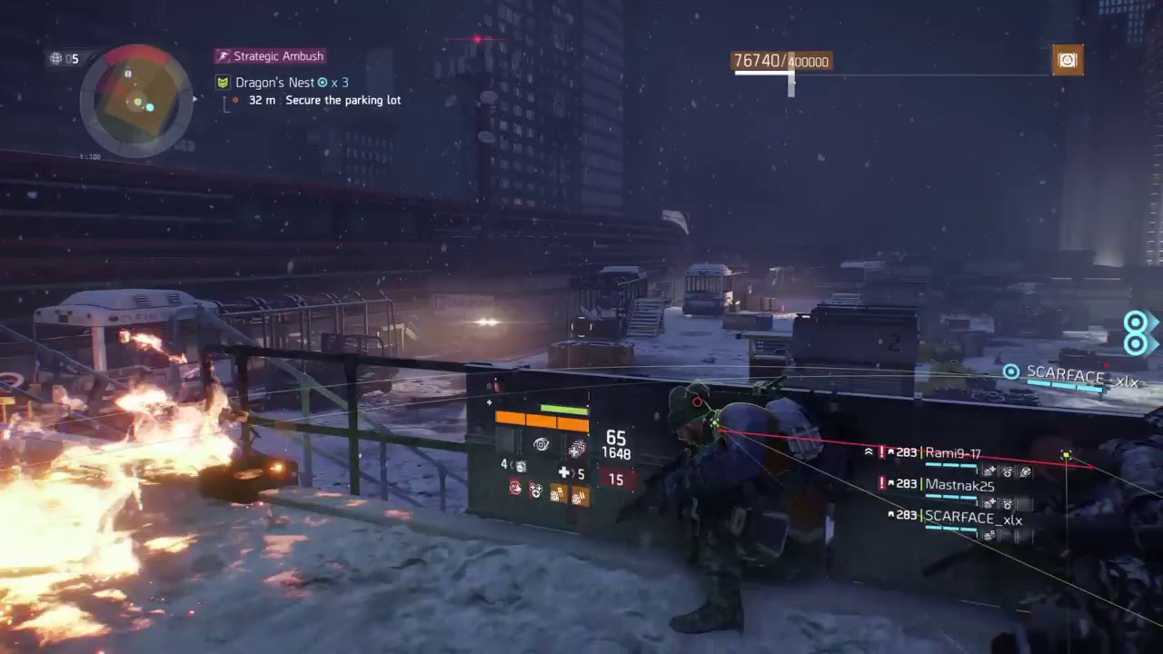 The Division GE Credits farming