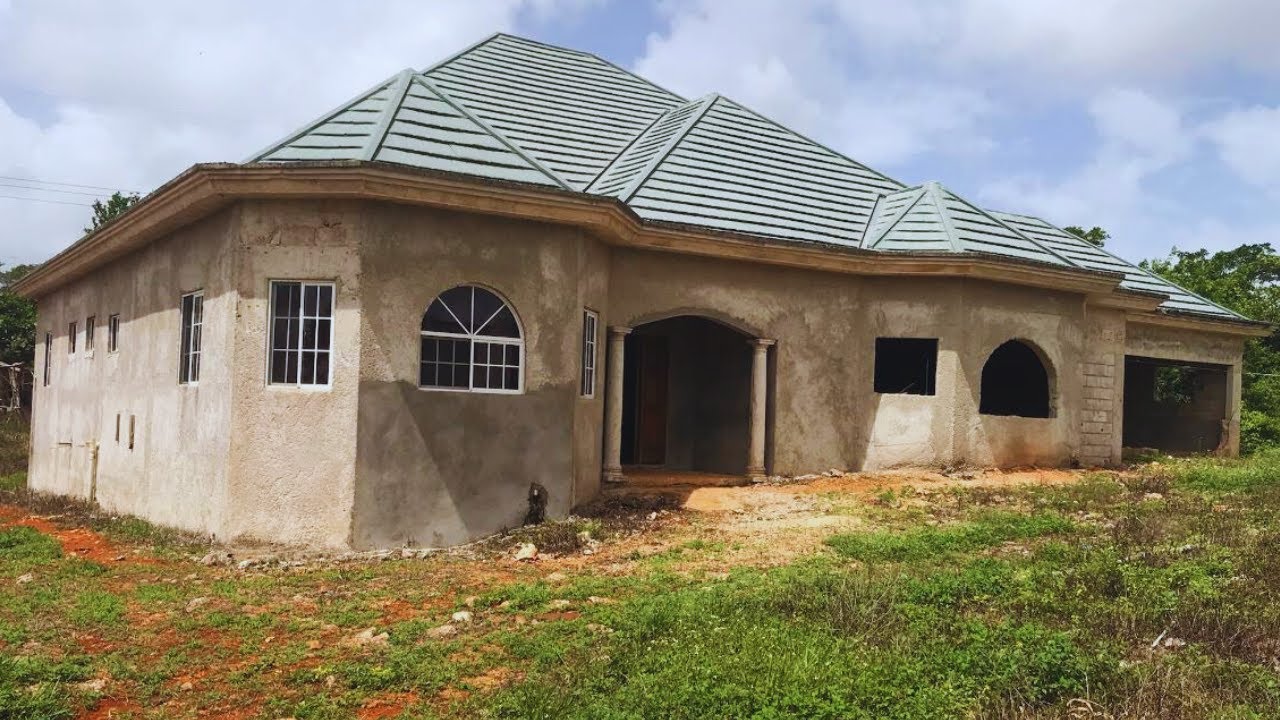 Unfinished 5 Bedroom 4 Bathroom House For Sale At Church Street, KnockPatrick, Manchester, Jamaica
