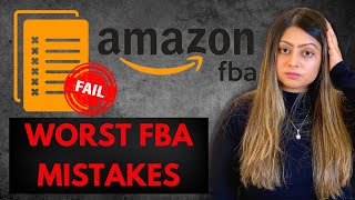 8 Amazon FBA Mistakes To Avoid