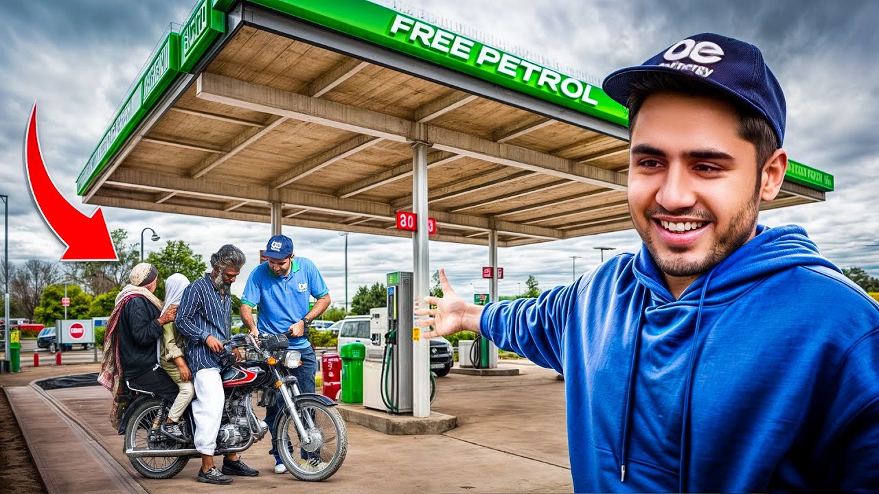 Giving Free Petrol For Public 