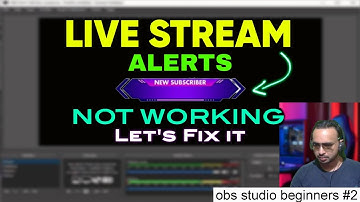 How to Fix Subscriber Alerts Not Showing on Live | Alerts Box Setup | OBS Guide | Clash Badshah