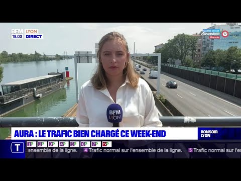 AURA : Le trafic bien chargé ce week-end