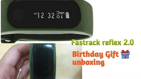 Fastrack reflex 2.0/ Birthday gift unboxing/Nishitha Rockz