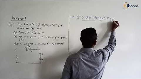 Dive Into Numerical Problems On Class A Commutation (Power Electronics GATE)