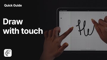 How to Draw with Finger in Feather