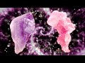 Rose quartz  amethyst entanglement healing frequencies  sound therapy