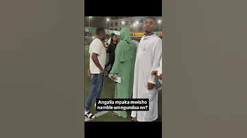 MAKOCHA WA TIMU YA KINGS MUSIC WALIVYOWASILI UWANJANI ZABIBU KIBA NA NIFFER 