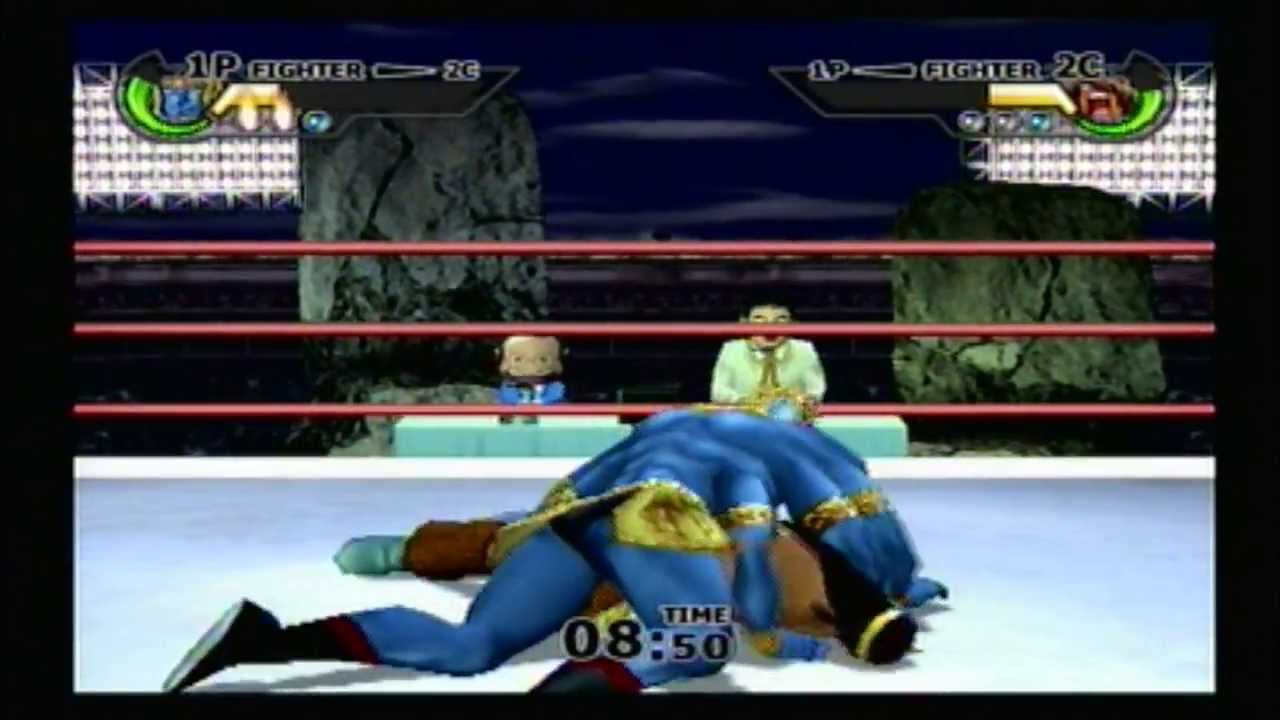 Galactic Wrestling Featuring Ultimate Muscle DEMO (PS2