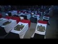 Egypte  funrailles de 25 policiers tus dans le sina