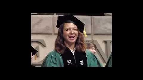 Maya Rudolph Channels Beyoncé During Tulane Commencement Speech