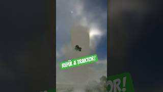 REPÜLNEK a traktorok! 🌪️🚜 A legdurvább FS25 mod?  #farmingsimulator25 #tornado