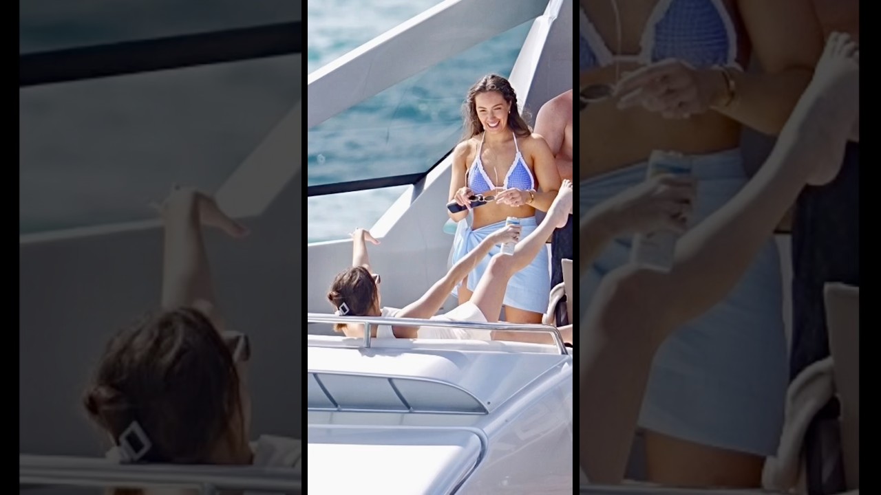 Pershing party yacht