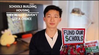 Why are American school districts building apartments now?