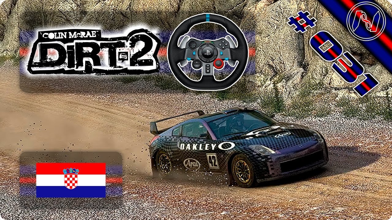 CMR DiRT 2 | Playthrough | G29 | Croácia | Rally | Chapel Run | Nissan 350Z