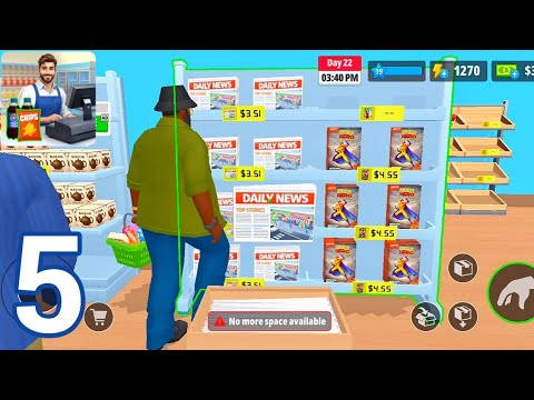 My Supermarket Simulator | Gameplay Walkthrough Part 5 - Newspapers and Magazines
