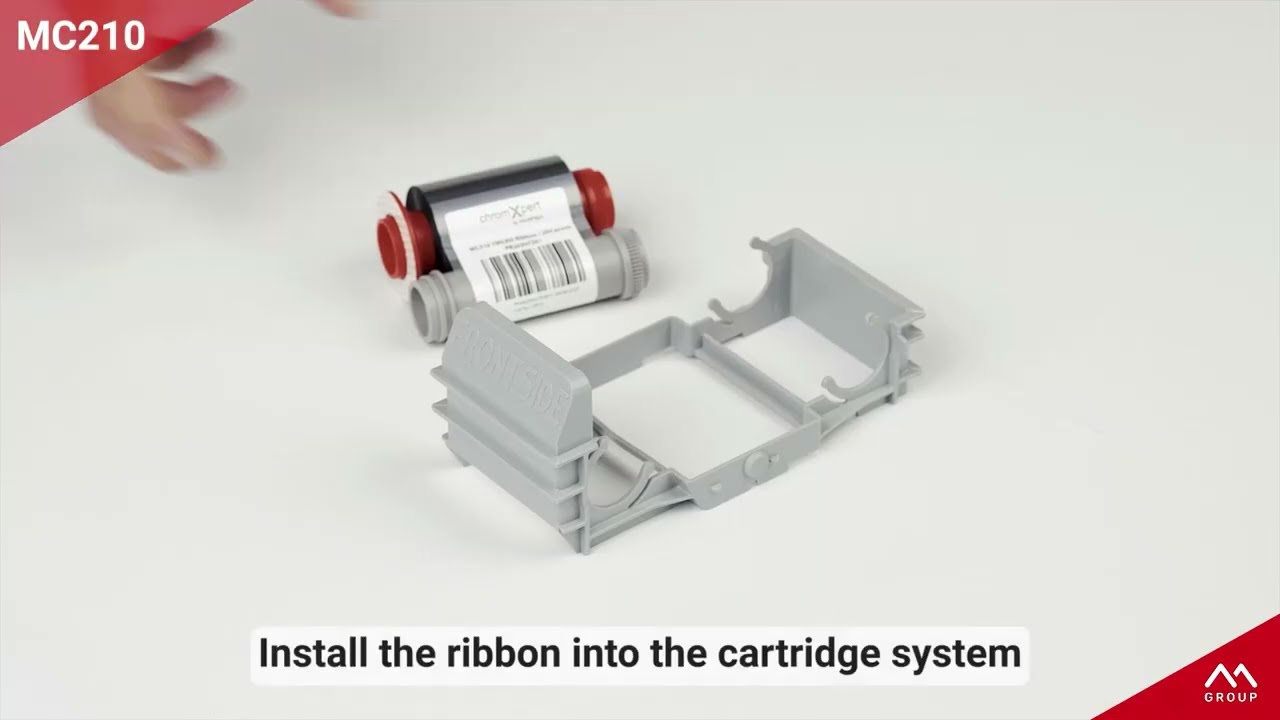 MC210 Ribbon loading YouTube