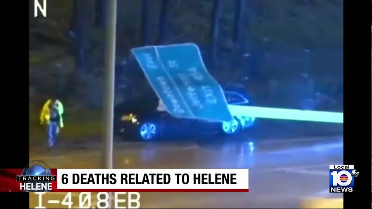 ⁣Videos show flooding Helene caused in Florida